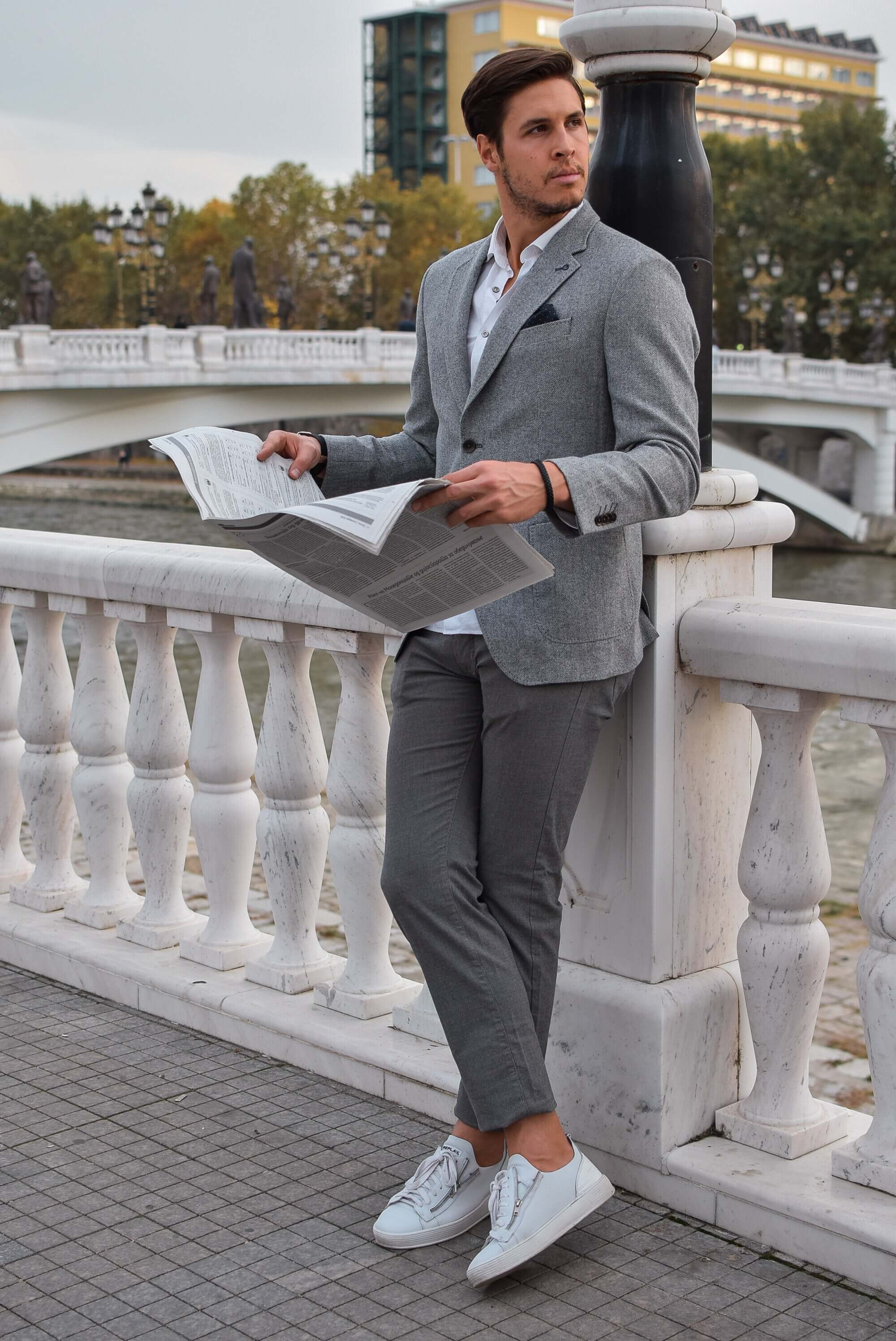Vente Basket Blanche Homme Mariage En Stock