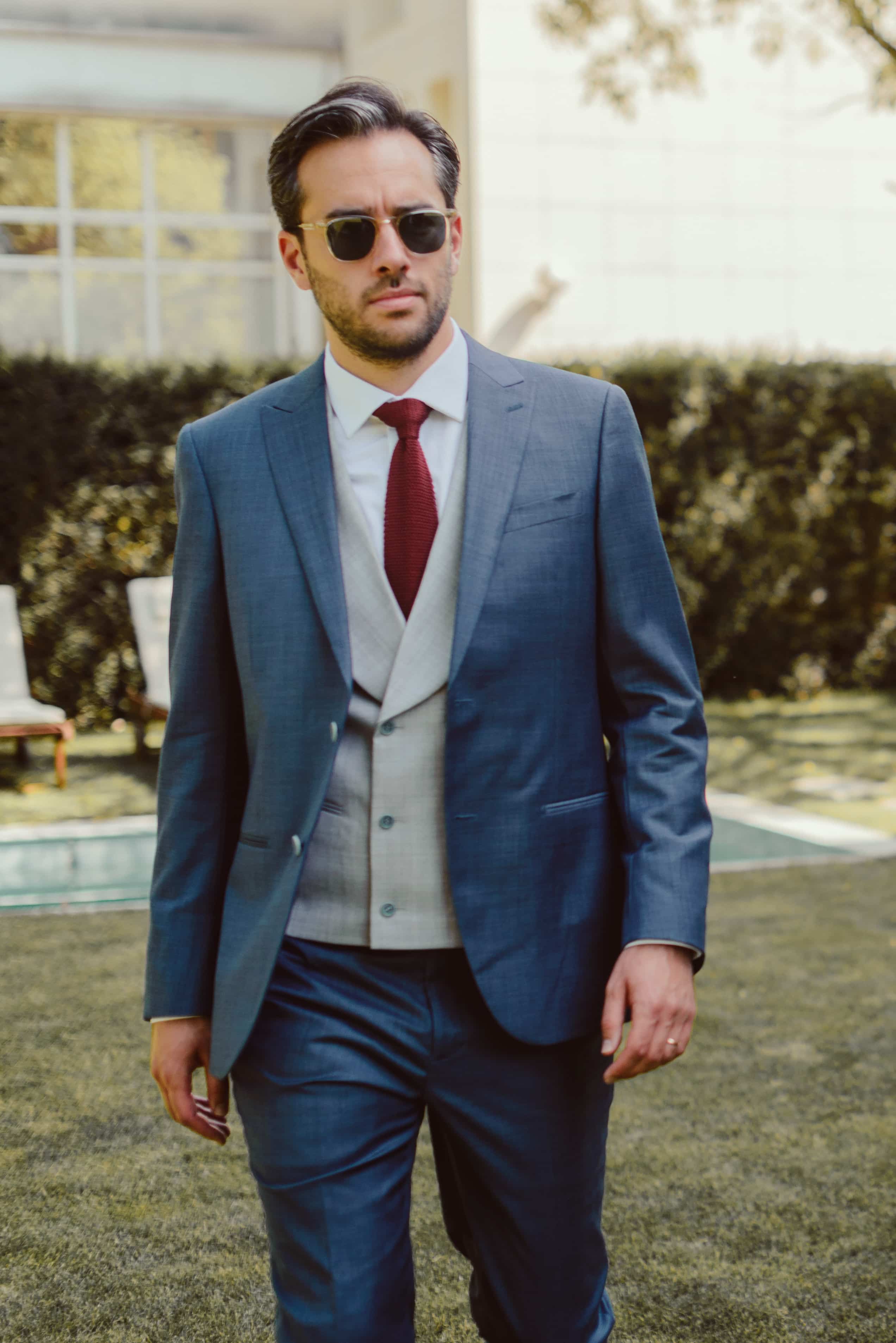 costume 3 pièces mariage