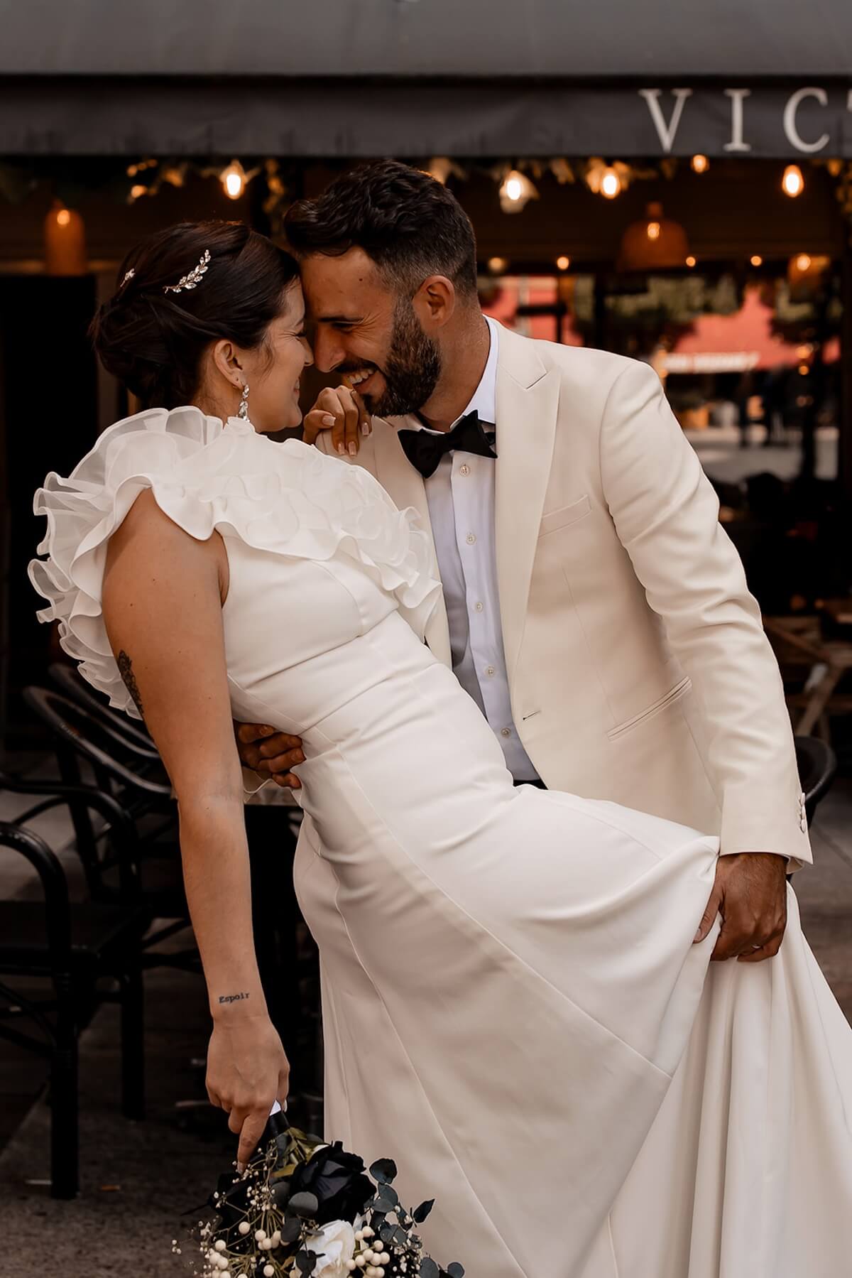 Smoking de mariage sur mesure Atelier Blatin