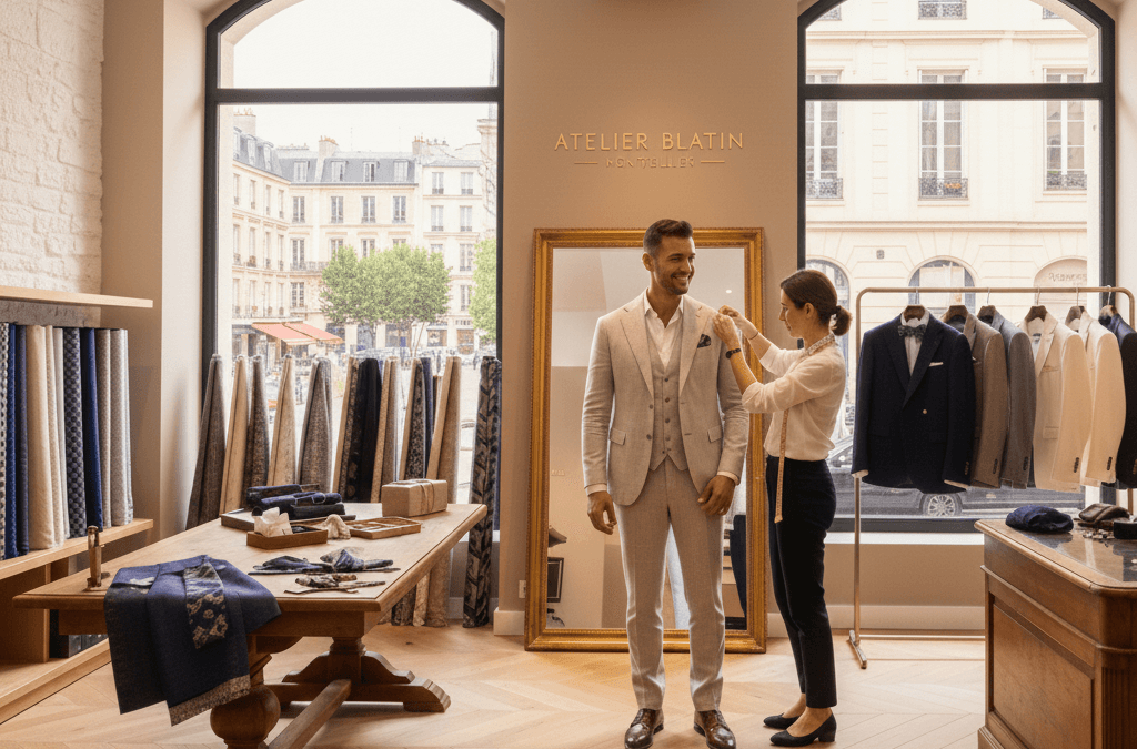 Atelier Blatin ouvre son showroom de costumes sur mesure à Montpellier