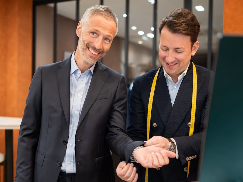 Prise de mesures sur mesure Atelier Blatin