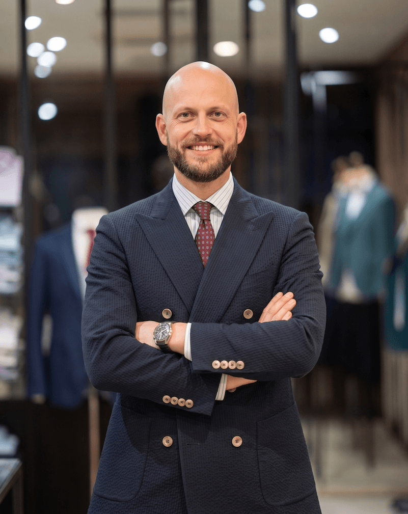 Sven, conseiller mesure Atelier Blatin Tours