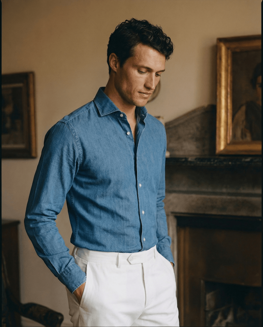 Chemise sur mesure Atelier Blatin Clermont-Ferrand
