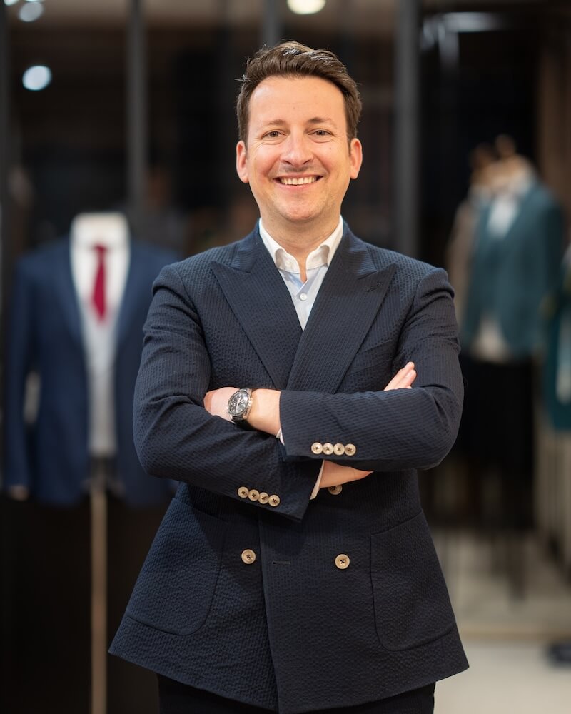 Clément, co-gérant et conseiller mesure Atelier Blatin Clermont-Ferrand