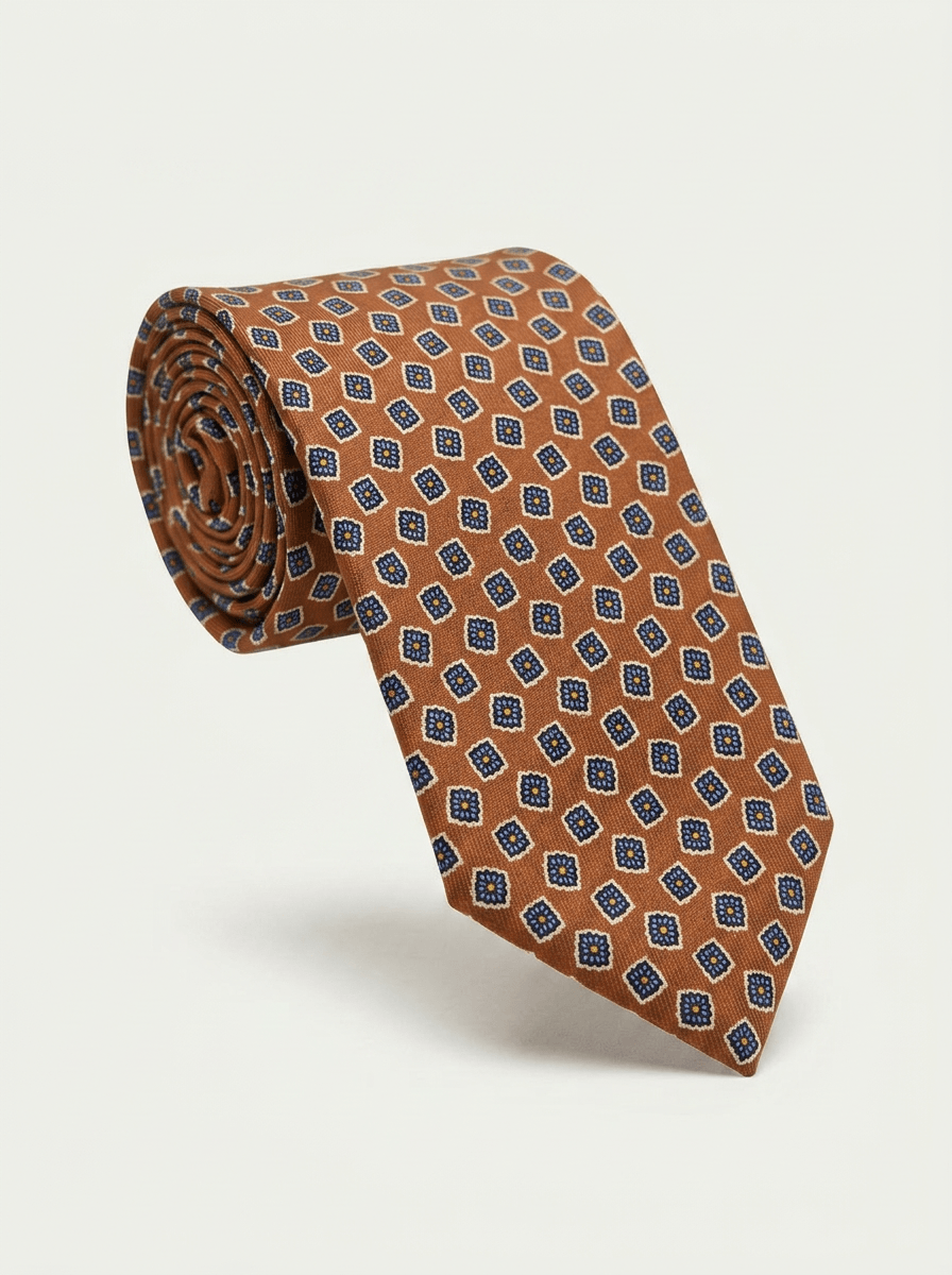 Cravate Dolce Vita marron
