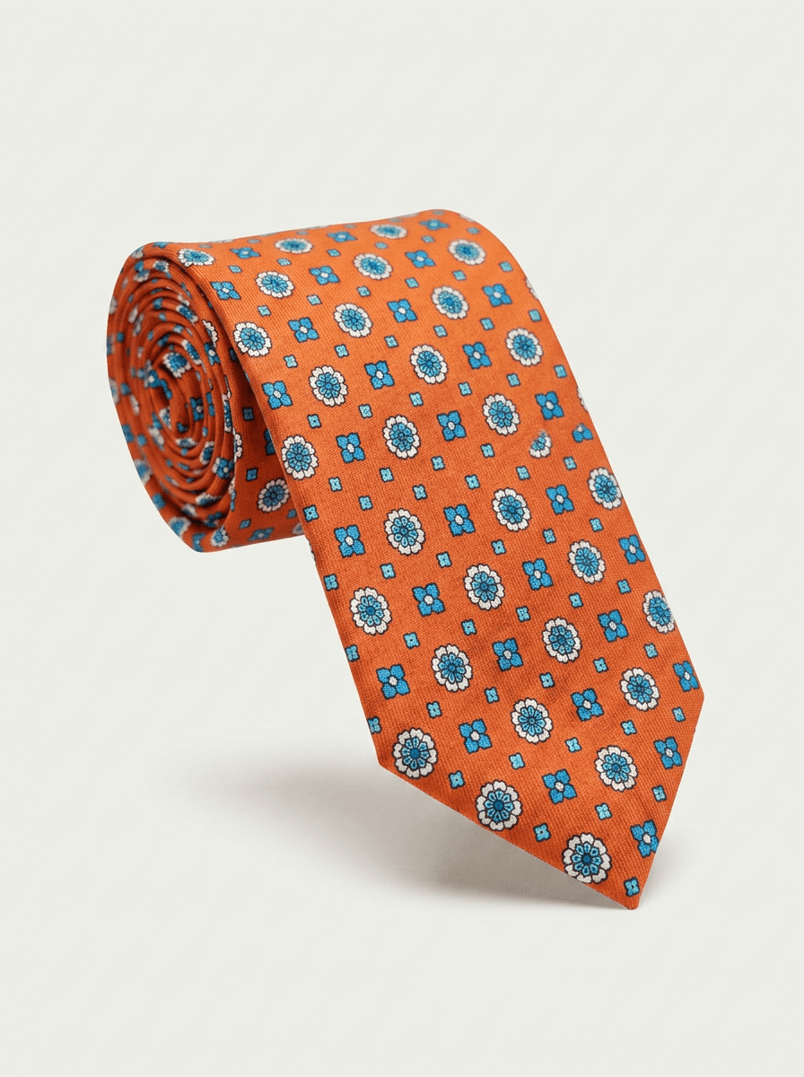 Cravate Dolce Vita orange
