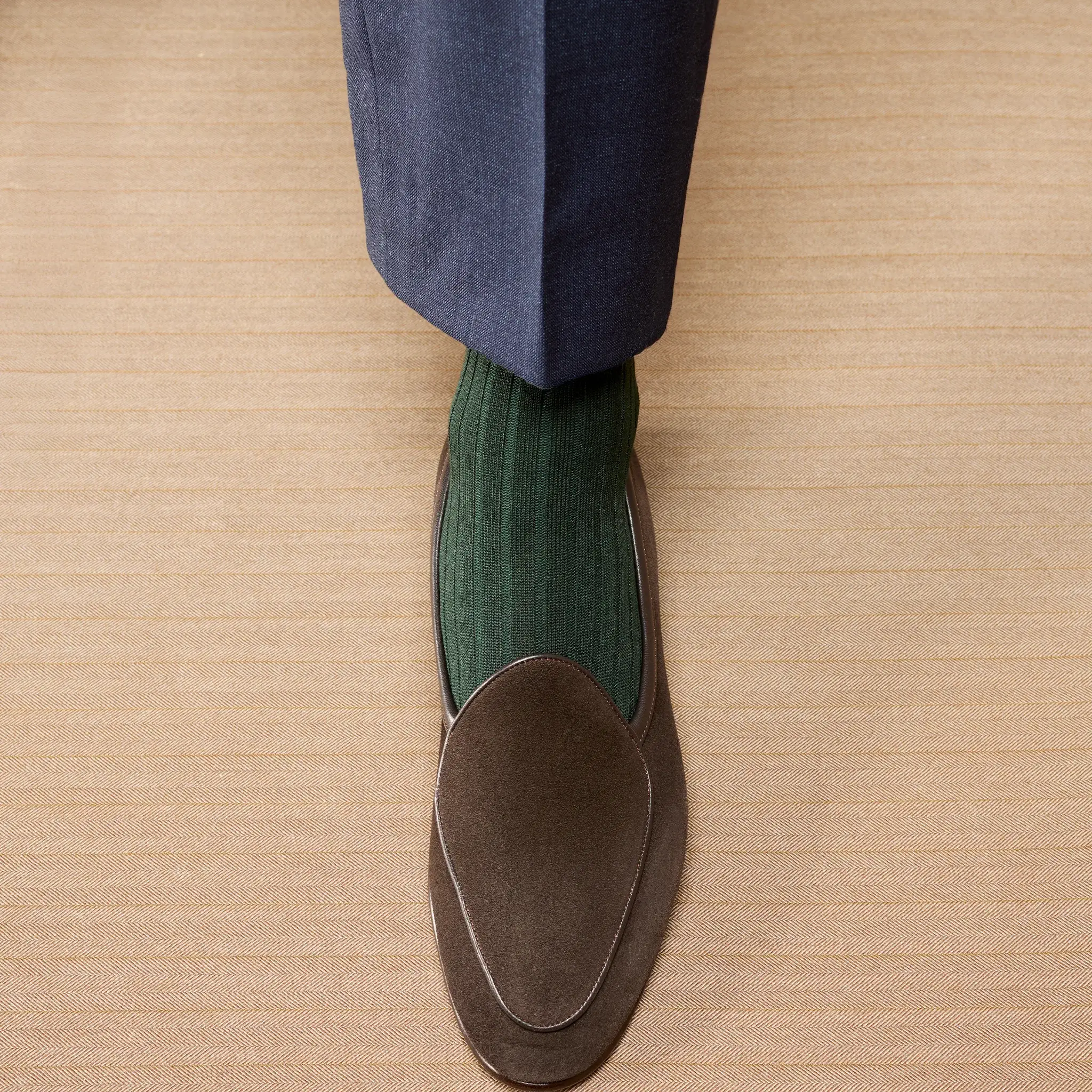 Chaussettes vert académie