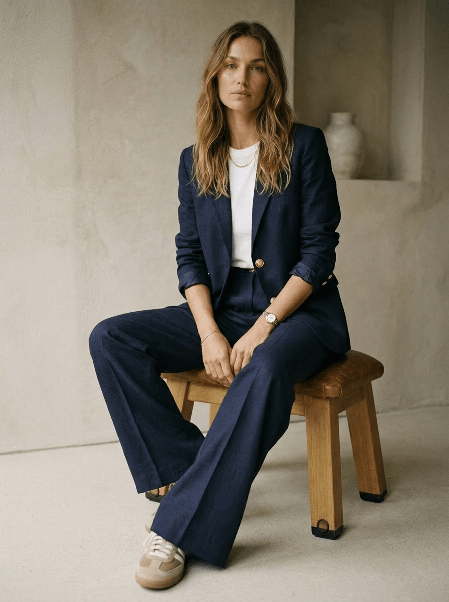 Tailleur femme casual sur mesure