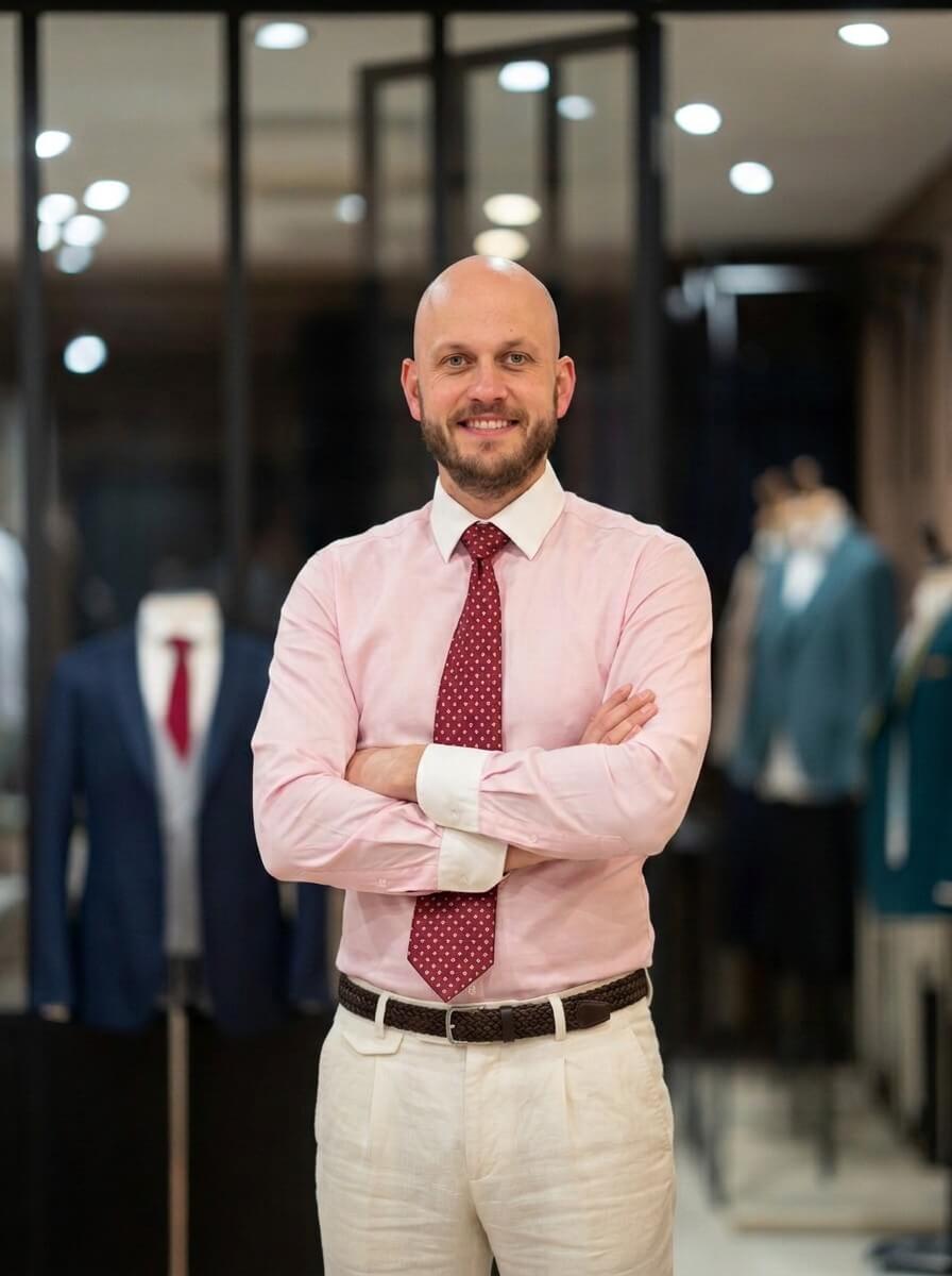 Sven, responsable du showroom Atelier Blatin de Tours