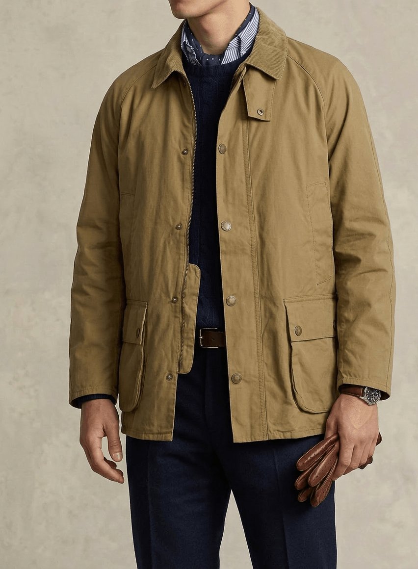 Veste country sur mesure en tweed, Atelier Blatin