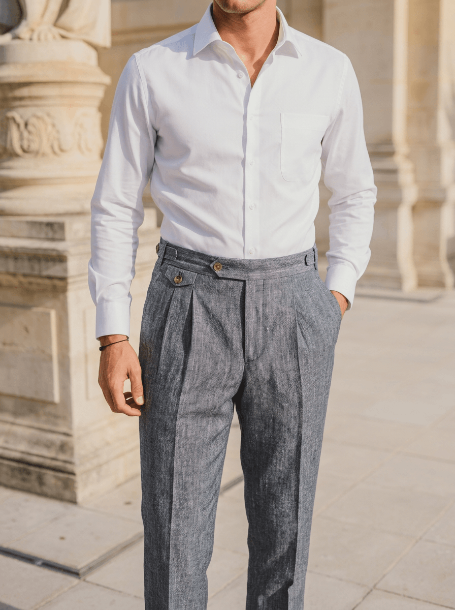 Pantalon sur mesure Atelier Blatin
