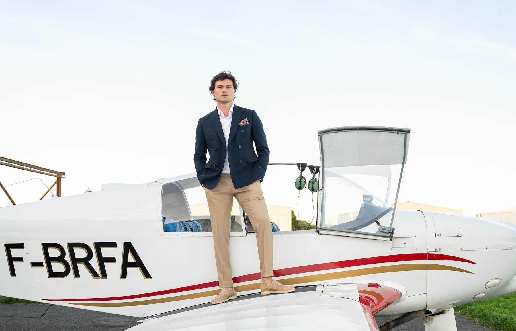 Veste casual sur mesure portée au quotidien, Atelier Blatin