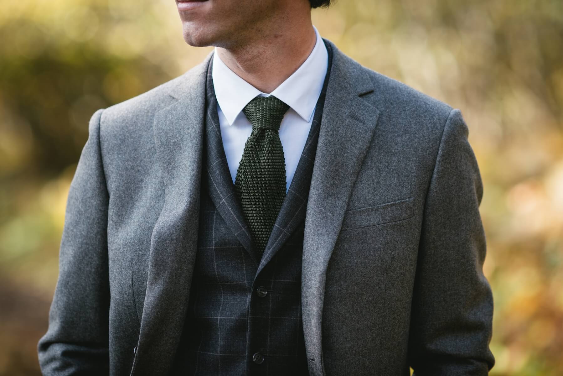 Choix des revers d'une veste sur mesure