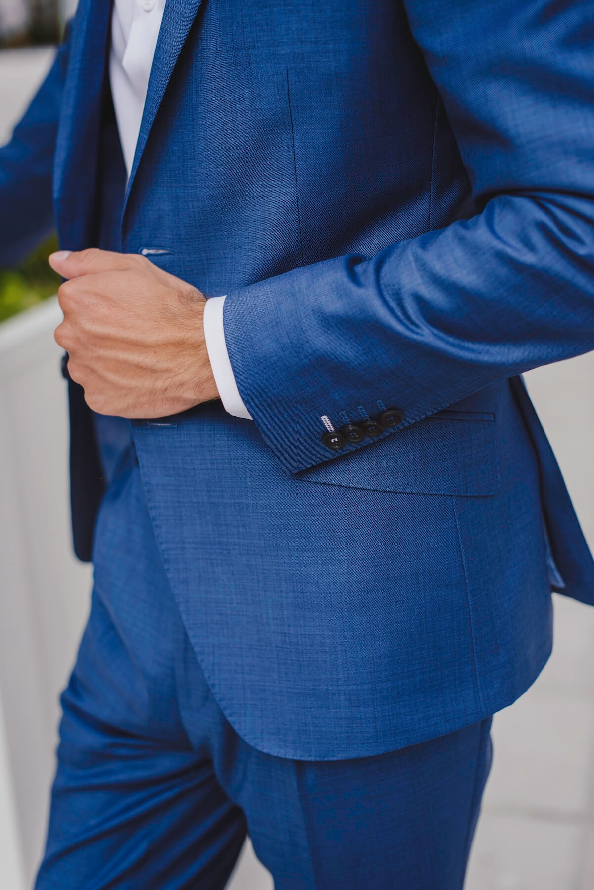 Choix du tissu d'un costume business sur mesure Atelier Blatin